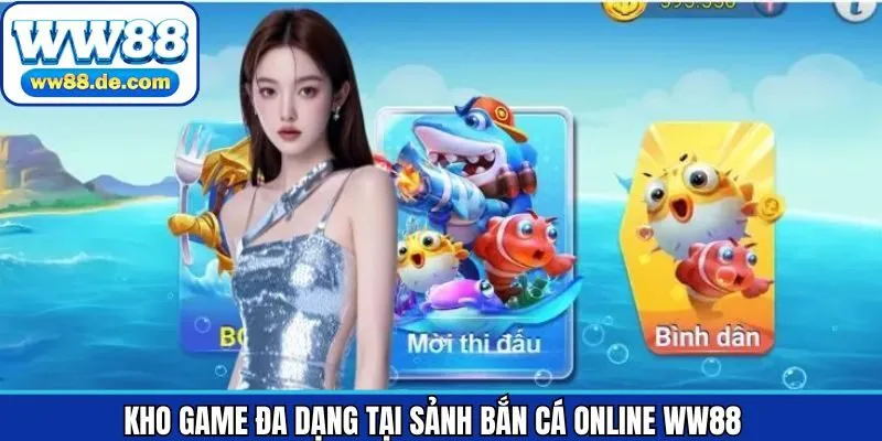 Danh sách các tựa game săn cá hấp dẫn có mặt tại nhà cái